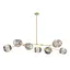 Люстра современная для гостиной 19662-7 на 7 плафонов - миниатюра 3