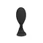 Анальна пробка Black Mont 3.5 Anal Play 10.8 см (чорнмй) - мініатюра 4