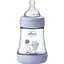 Бутылка для кормления Chicco Perfect 5 пластиковая с силиконовой соской 0+ месяцев голубой 150 мл (20211.22.40) - миниатюра 1