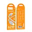 Дата кабель Hoco X113 Beneficio Type-C to Type-C 60W (1m) Gray - миниатюра 3