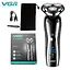 Електрична чоловіча електробритва для бороди VGR 309V-45 роторна акумуляторна електробритва для чоловіків - мініатюра 2