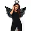 Крила чорного ангела Leg Avenue Angel Accessory Kit Black - мініатюра 1