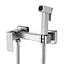 Смеситель для гигиенического душа наружного монтажа Mixxus KUB-222 нержавеющая сталь MI6092, Нержавеющая сталь - миниатюра 1