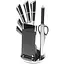 Набор ножей с подставкой 9 предметов Black (NS19SETKN) - миниатюра 2