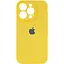 Чехол Epik Silicone Case Full Camera Protective AA для Apple iPhone 15 Pro 6.1 Желтый/Yellow - миниатюра 1
