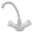 Змішувач для умивальника Bravo B2-00-401 термостійкий ABS пластик білий - мініатюра 4