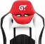 Геймерське крісло GT Racer чорне червоно-біле (X-5813 Black/Red/White) - мініатюра 12