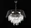 Люстра кришталева підвісна в стилі лофт Sirius B S2452/6 BK - мініатюра 2