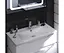 Тумба підлогова Sanwerk Алесса 70 Білий з умивальником Qtap (MV0000868) Білий - мініатюра 2