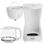 Кофеварка капельного типа Adler AD 4381 White - миниатюра 3