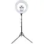 Селфи-кольцо Plokama LED PK-460 46 см 416 светодиодов 2700K-6500K металл ABS-пл 45 Вт черное - миниатюра 4