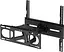 Кронштейн для телевізора AGN AGN70-442P з поворотом/два коліна/32`-70`/40 кг/max.VESA 400x400/Black - мініатюра 5