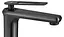 Смеситель для умывальника Rea Blade высокий Old Black REA-B9974 Черный - миниатюра 4