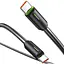 Кабель Usams SJ734 USB-C to USB-C 60W 5A 1.0m Black [138977] - мініатюра 4