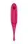 Вакуумний стимулятор клітора з вібрацією Satisfyer Twirling Pro червоний - мініатюра 2
