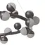 Люстра Brille молекула підвісна для спальні LED 60W WW BR (BL-437S/28) - мініатюра 2