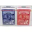 Карты игральные United States Playing Card Company Tally-Ho Fan Back Standard Index (red blue) (PC_THFB) - миниатюра 1