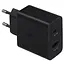 Зарядний пристрій Samsung 35W PD Power Adapter Duo Black (EP-TA220NBEGRU) - мініатюра 2
