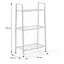 Стелаж-етажерка Wall Sticker SW-00002103 триярусний з металу 60х33х110 см білий - мініатюра 2