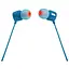 Наушники JBL T110 Blue (JBLT110BLU) - миниатюра 1