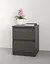 Приліжкова тумба MebelStar Нео 40x43x53 см Антрацит (MBS-1186) - мініатюра 2