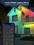 Govee Гірлянда Smart LED H705A Permanent Outdoor Lights, RGBIC, IP67, 30м, кабель прозорий - мініатюра 9