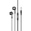 Наушники Hoco Glory universal earphones with microphone M123 - миниатюра 1