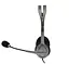 Комп'ютерна гарнітура Logitech H110 Silver (981-000271) - мініатюра 2