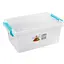 Контейнер для продуктов прямоугольный с защелками 5 л (в ассортименте) - миниатюра 1