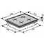 Газовая поверхность Ventolux HSF640-W3G CESBT (WH) - миниатюра 7