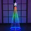 Новогодняя конусная елка Sun Lamp умная светодиодная 190 лампочек RGB Bluetooth 180 см - миниатюра 4