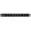 Силовой блок Kingda 19" 1U 9xSchuko, С14, без кабеля (KD-GER(16)N1009WKPB19A-C14) - миниатюра 1