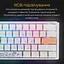 Клавиатура Ducky One 3 Mini Cherry MX Brown RGB White UA (DKON2161ST-BUAPXPWWWSC1) - миниатюра 7