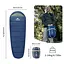 Спальник с капюшоном Naturehike MJ600 CNK2300SD014, темно-голубой - миниатюра 2