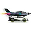Конструктор LEGO City Реактивний літак проти автомобіля 259 деталей (60489) - мініатюра 3