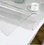 Мягкое стекло силиконовая скатерть на стол Soft Glass Защита для мебели (1.7х1.4 м) толщина - 1.5мм Прозрачное - миниатюра 9