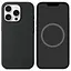 Чохол Silicone case (AAA) with Magsafe and Animation для Apple iPhone 16 Pro (6.3) Black - мініатюра 1