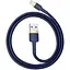 Кабель Baseus Cafule Cable USB For iP 1.5A 2m Gold+Blue - мініатюра 1