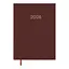 Щоденник датований Buromax Monochrome 2026 A5 бордовий (BM.2160-13) - мініатюра 1