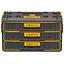 Ящик DeWalt TOUGHSYSTEM 2.0 модуль на 3 ящика (DWST08330-1) - миниатюра 1