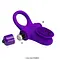 Виброкольцо Pretty Love Vibrant Penis Ring II 8.6 см фиолетовый - миниатюра 7