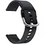 Ремешок DK CDK для Garmin Forerunner 255 / 255 Music "L" 22mm Silicone Sport Band Classic (011018) (black) - миниатюра 1