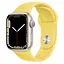 Ремешок Hoco WA01 Flexible series для Apple watch (42/44/45/49mm) Light Lemon - миниатюра 1