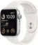 Смарт-часы Apple Watch SE (2022) 44 mm Silver Aluminum with White band (MNK23CS/A) - миниатюра 1