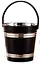 Ведро для льда и охлаждения напитков ведро для шампанского-вино-лед 3л верхний Ø17.5см EB-19321 Черный - миниатюра 1