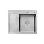 Кухонная мойка Kroner KRP Gebürstet-6350RHM (3.0/1.0 мм) CV031321, Нержавеющая сталь - миниатюра 1