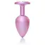 Анальна пробка B-Series HeavyFun Jewellery Pearl Pink Plug L 9 см (прозорий) - мініатюра 1