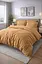 Комплект постельного белья полуторный 160х220 сатин коричневый TC303376194 - миниатюра 1