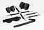 Набір для БДСМ 5 в 1 Feral Feelings BDSM Kit 5 Black, наручники, поножі, хрестовина, маска, паддл - мініатюра 1