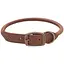 Нашийник для собак Coastal Circle-T Round Dog Collar круглий шкіряний 1х40см - мініатюра 1